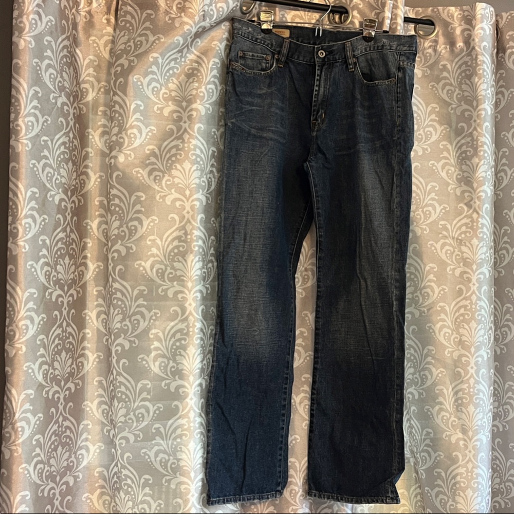 Buffalo David Bitton Men's Straight Jeans - Dark Blue